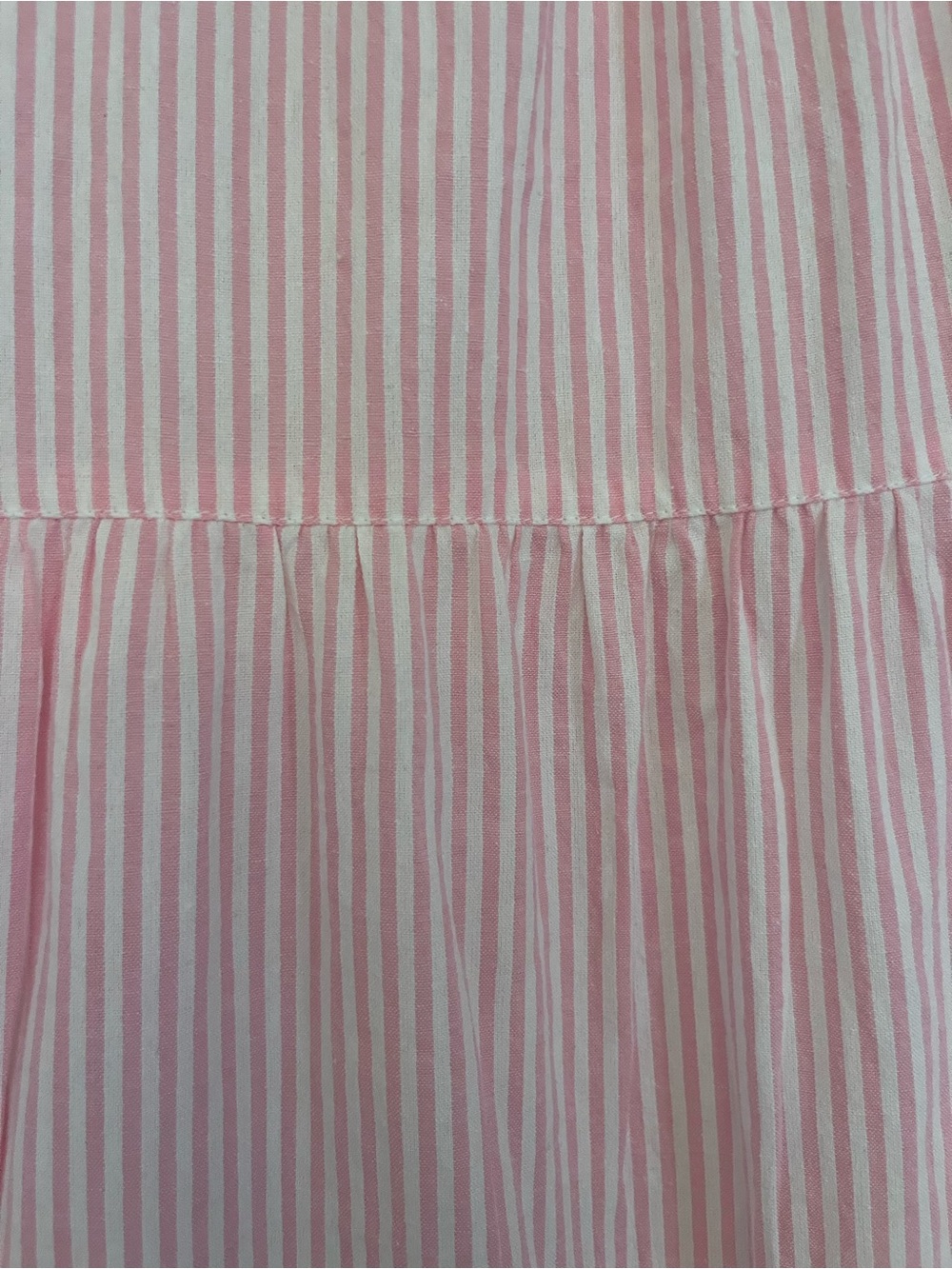 Madison Mathews Pink and White Striped Tiered Maxi Dress - Picture 4 of 4